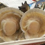 姫路 海味焼 酒場 〇上水産 - 立派なホタテ