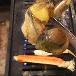 姫路 海味焼 酒場 〇上水産 - サザエ