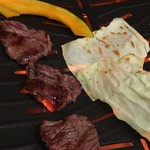 焼肉ノ志志 - 赤身のハラミ肉