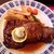 洋食屋 - サーロインステーキセット250㌘私には多過ぎたので2人に手伝ってもらいました(*^^*)