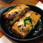 酔 - 豆腐ステーキ（裏）