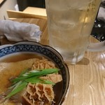 おでんと肉豆富料理 酒場ゴロー - メガハイボールと肉豆腐(18-01)