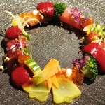 長崎県産 本鮪中トロ ビーツ