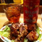 相思豆 - 紹興酒と豚足