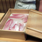 緒方 - 明石の鯛と長崎の白甘鯛