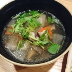 美食美酒 囲 - お正月のお雑煮の付きだし