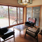 サロンの窓際席(2018.1月)