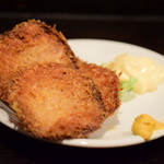 居酒や 四ツ屋 - ハムカツ@305円＋税