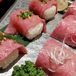 銀山亭 - 2017/12/10 カブリ炙り握り