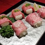 銀山亭 - 2017/12/10 カブリ炙り握り