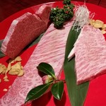 銀山亭 - 2017/12/10 ヒレ・ザブトン・イチボ