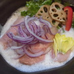 和 soba 天光 - 鶏soba 800円