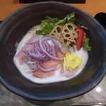 和 soba 天光 - 鶏soba 800円