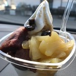 ハッピーベリー - 【スイートポテトとりんごのパフェ…520円税別】◎2017/12