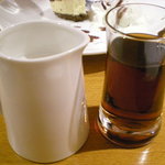 オランダ屋 - アイスコーヒー用のシロップとミルク