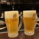 炭焼き 成吉思汗いし田 - 期間限定100円ビール！