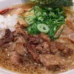 神戸肉そば 灘八 - ぼっかけかすラーメン