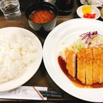 とんかつ+ライス