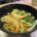 スシロー - えび天うどん2018.01.01