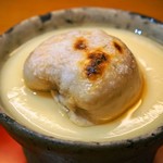 露石 - ふぐ白子入り 茶碗蒸し