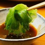 露石 - てっちり（レタス）