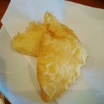 天ぷらいちかわ - スミイカの天ぷらも美味かった～！