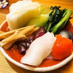 露石 - 漬物 盛り合わせ