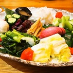 露石 - 漬物 盛り合わせ