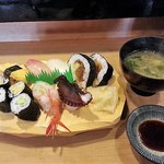 Sushi Tengu - 寿司定食　1080円