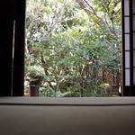 瓢亭 - お部屋からの眺め