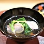 神楽坂 阿部 - 宇和島の甘鯛のお吸い物