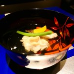 野嵯和 - 鱈の白子と甘鯛の椀