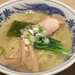 珍来亭 - 塩ラーメン セット ¥730-