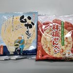 南部せんべい巖手屋 - いかせんべい，林檎せんべい