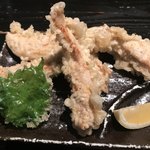 山元麺蔵 - 鶏ささみ天ざるうどん(990円)の鶏ささみ天