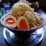ラーメンビリー - 味玉ラーメン 880円 野菜増し/ニンニク無