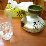 やきとり居酒屋 赤天狗 - 熱燗