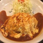 極上赤身肉のステーキと15種類のクラフトビール Beer House KISH - キッシュの(*´ω`*)オムライス