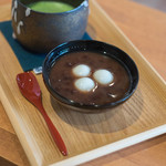 和三盆 恵菓 - 汁粉（しるこ）＋抹茶（まつちや）