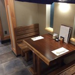 すし居酒屋 日本海 - 2名テーブル