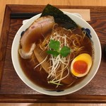 麺屋 猪一 離れ - 追い鯖そば 800円