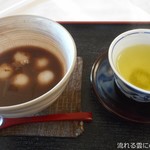 清澄庭園 大正記念館 - 白玉ぜんざい＆お茶