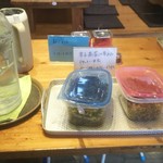mantokura-men - サービス品の辛子高菜