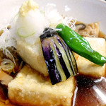 h Nanaki - 蕎麦屋の出汁をつかった揚げ出し豆腐