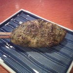 口直しの紫蘇？ハーブ？つくね