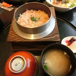 おかむら - かに釜飯セット