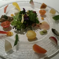OTTO SETTE - 相変わらず美しい、野菜のプレート。