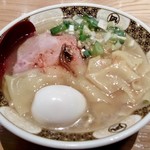 すごい煮干ラーメン凪 - すごい煮干しラーメン味玉