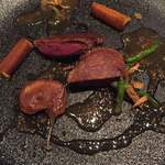 カンテサンス - 宮崎産サルセルのロースト マデラソース