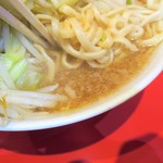 ラーメン二郎 - スープ